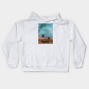 Valheim plains Kids Hoodie